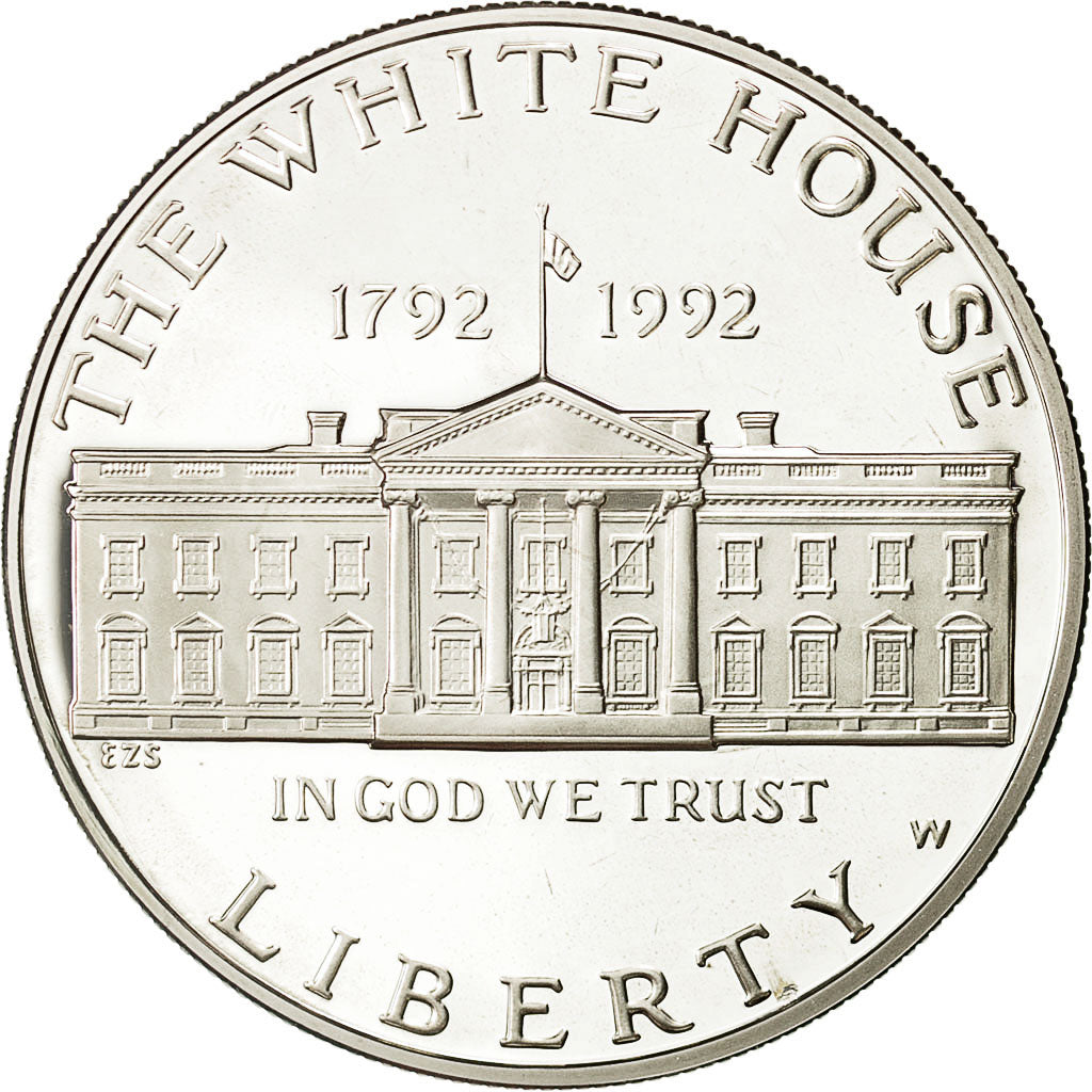 Coin, United States, Dollar, 1992, U.S. Mint, West Point, MS(65-70), Silver