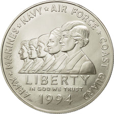 Coin, United States, Dollar, 1994, U.S. Mint, West Point, MS(65-70), Silver