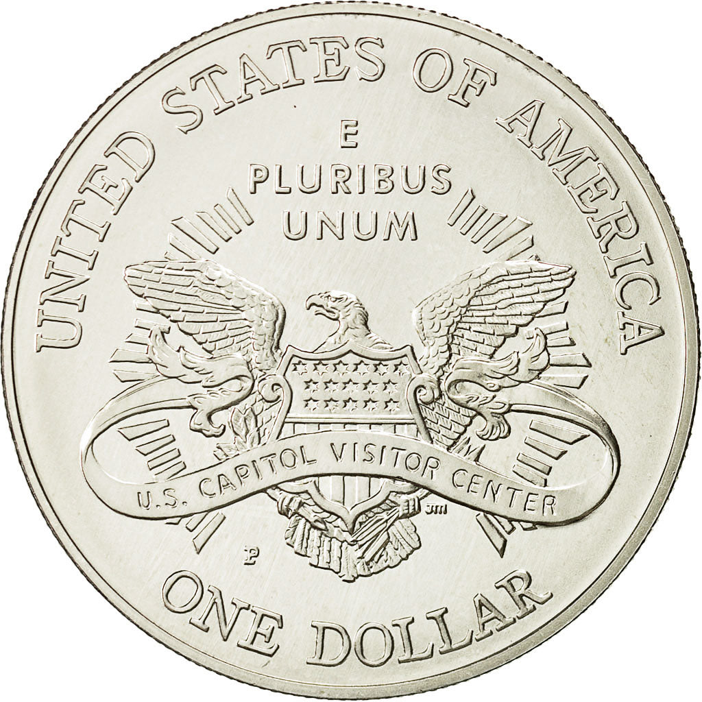 Coin, United States, Dollar, 2001, U.S. Mint, Philadelphia, MS(65-70), Silver
