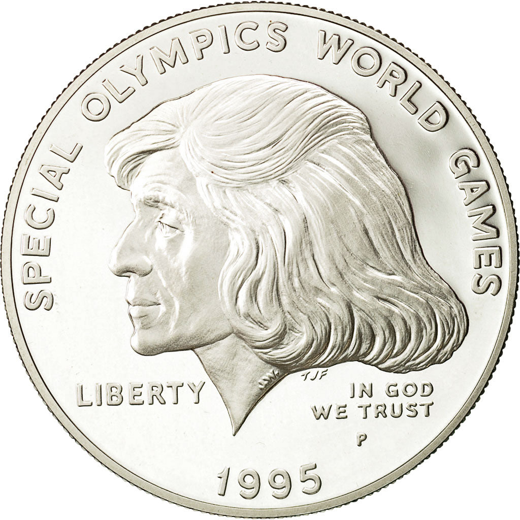 Coin, United States, Dollar, 1995, U.S. Mint, Philadelphia, MS(65-70), Silver