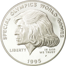 Coin, United States, Dollar, 1995, U.S. Mint, Philadelphia, MS(65-70), Silver