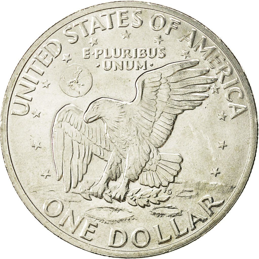 United States, Eisenhower Dollar, 1971, San Francisco, KM 203a