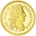France, Medal, Réplique Double Louis d'or au soleil, History, FDC, Or