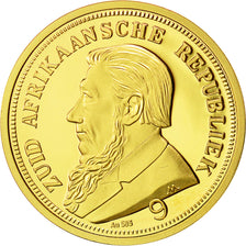 Francia, Medal, Réplique 1 Livre Afrique du Sud, History, FDC, Oro