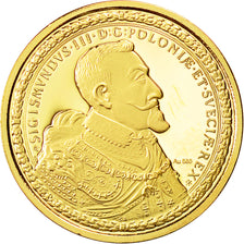 France, Medal, Réplique 100 Ducats Pologne, History, FDC, Or
