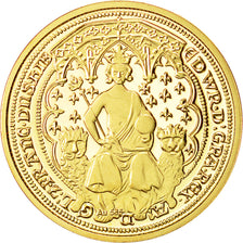 France, Medal, Réplique Double Léopard Angleterre, History, MS(65-70), Gold