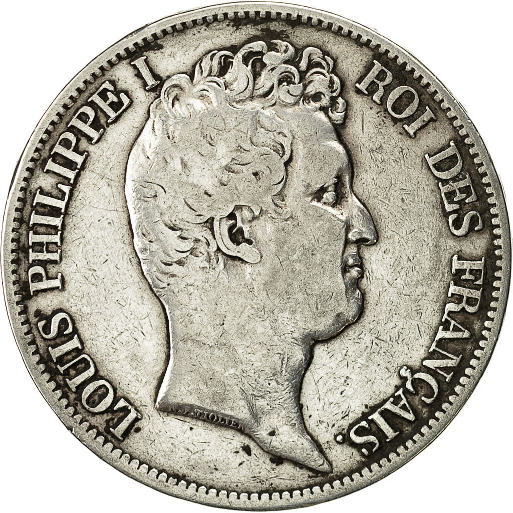 Monnaie, France, Louis-Philippe, 5 Francs, 1831, Lille, TB, Argent, KM:736.3