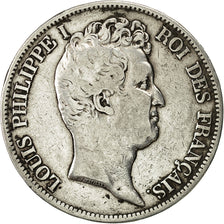 Monnaie, France, Louis-Philippe, 5 Francs, 1831, Lille, TB, Argent, KM:736.3