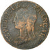 Münze, Frankreich, Dupré, 5 Centimes, 1796, Paris, S, Bronze, KM:640.1