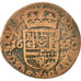 Coin, Spanish Netherlands, BRABANT, Liard, 12 Mites, 1655, Brabant, VF(20-25)