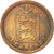 Munten, Guernsey, 4 Doubles, 1864, Heaton, Birmingham, FR+, Bronze, KM:5