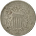 Monnaie, États-Unis, Shield Nickel, 5 Cents, 1867, U.S. Mint, Philadelphie