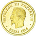Francia, Medal, Réplique Essai 50 Francs Napoléon III, History, FDC, Oro