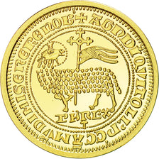 Frankrijk, Medal, Réplique Agnel d'Or, History, FDC, Goud