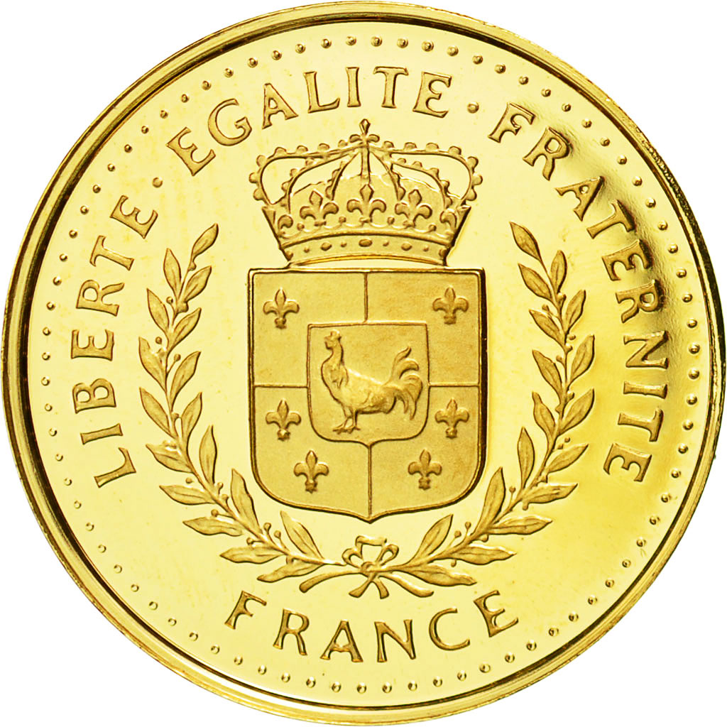 France, Medal, Victor Hugo, History, MS(65-70), Gold