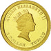 Coin, Tuvalu, Elizabeth II, Dollar, 2010, CIT, MS(65-70), Gold, KM:114