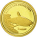 Palau, Dollar, Marine Life Protection, 2008, MS(65-70), Gold, KM 163