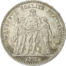 Coin, France, Hercule, 5 Francs, 1875, Paris, AU(50-53), Silver, KM:820.1