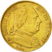 Munten, Frankrijk, Louis XVIII, Louis XVIII, 20 Francs, 1814, Paris, ZF, Goud
