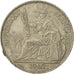 FRENCH INDO-CHINA, 50 Cents, 1946, Paris, AU(50-53), Copper-nickel, KM 31