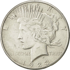 Coin, United States, Peace Dollar, Dollar, 1923, U.S. Mint, San Francisco