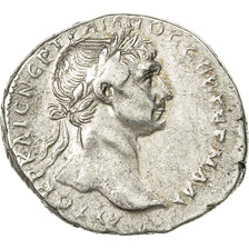 Monnaie, Arabia, Trajan, Tridrachm, 112-114, Bostra, TTB+, Argent, BMC:74 var.