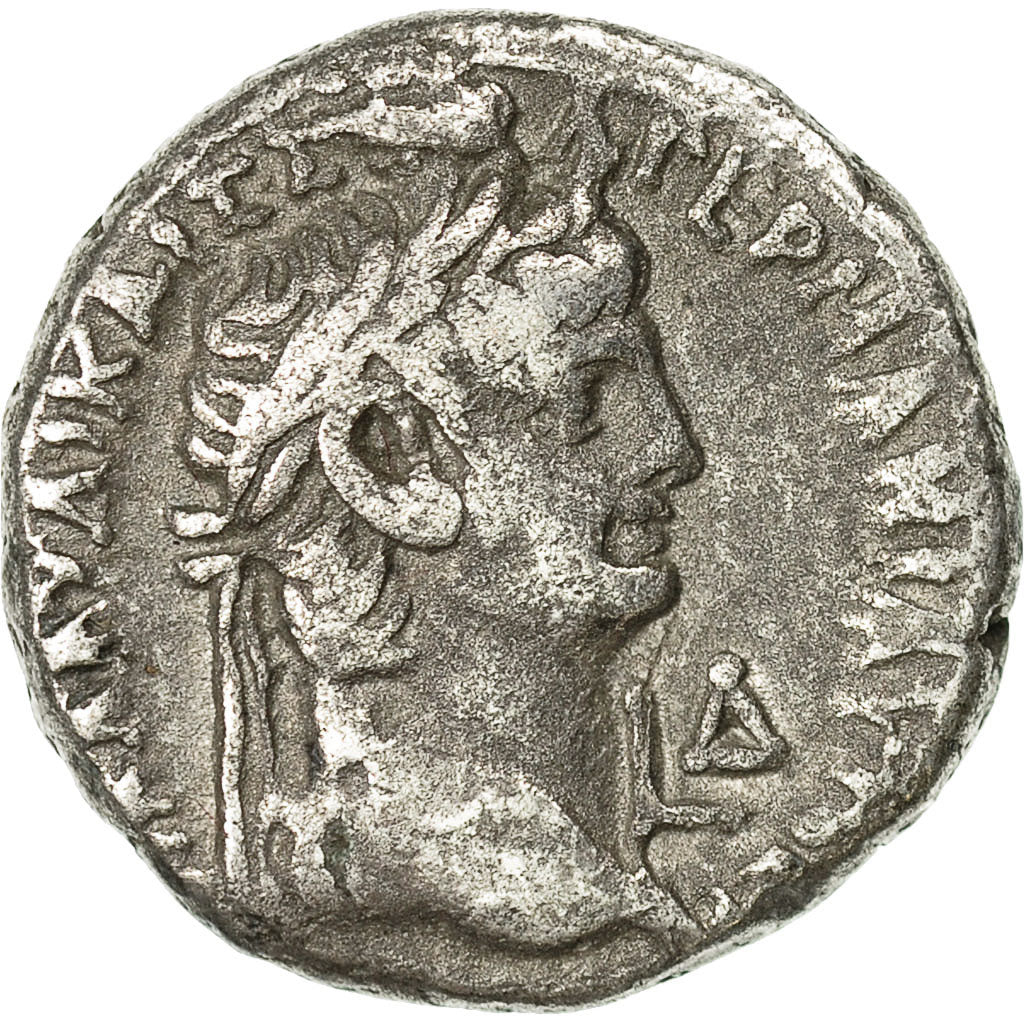 Coin, Claudius, Tetradrachm, 43-44, Alexandria, EF(40-45), Billon, BMC:73