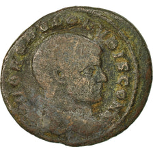 Coin, Romulus, Nummus, 310, Ostia, VF(20-25), Copper, RIC:34
