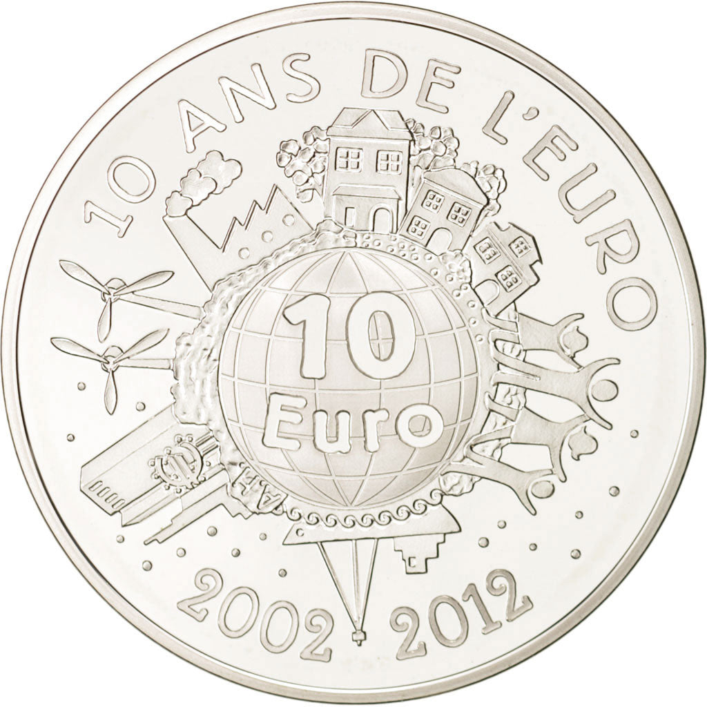 Coin, France, 10 Euro, 2012, MS(65-70), Silver, KM:1889