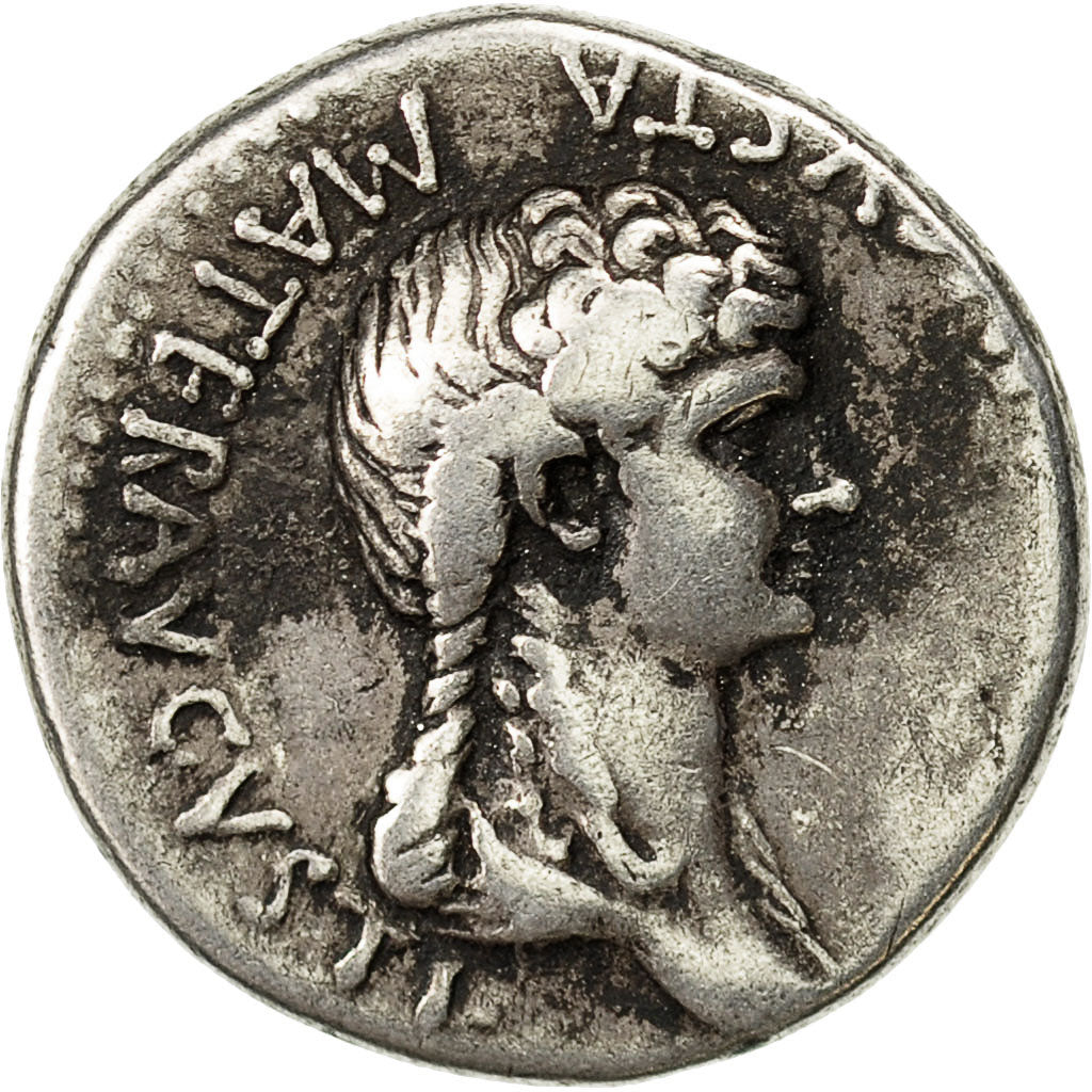 Nero and Agrippina, Didrachm, Caesarea of Cappadocia, RPC 3632