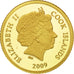 Coin, Cook Islands, Elizabeth II, 5 Dollars, 2009, Valcambi, MS(65-70), Gold