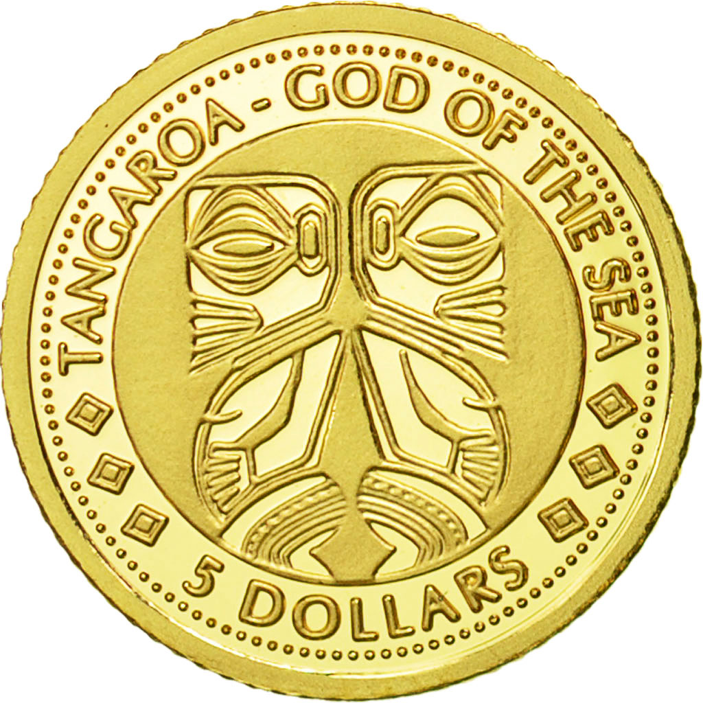Coin, Cook Islands, Elizabeth II, 5 Dollars, 2011, Valcambi, MS(65-70), Gold