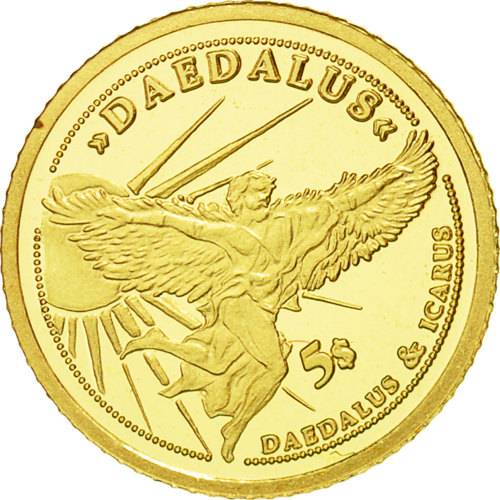 Coin, Solomon Islands, Elizabeth II, 5 Dollars, 2008, Valcambi, MS(65-70), Gold