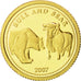 Munten, Palau, Dollar, 2007, FDC, Goud