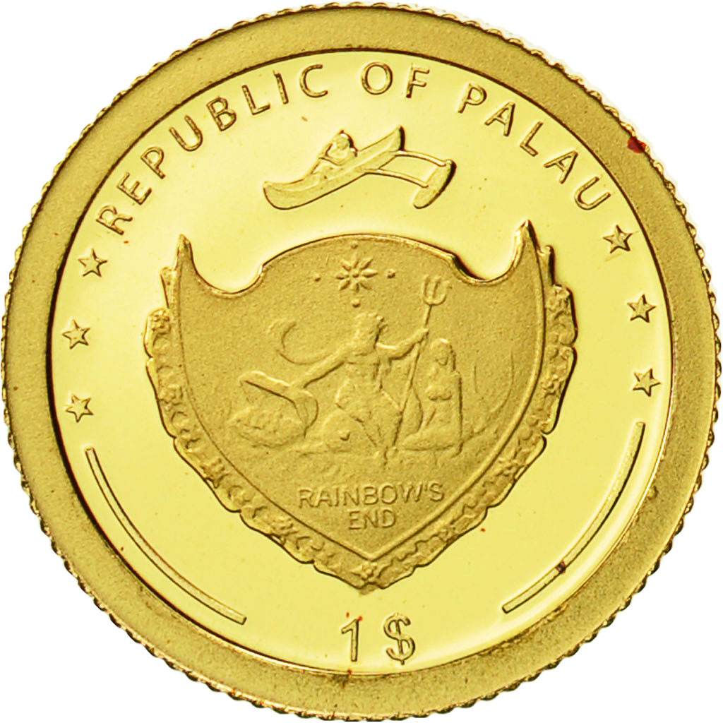 Moneta, Palau, Dollar, 2006, FDC, Oro, KM:337