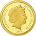 Solomon Islands, 5 Dollars, Nefertiti, 2013, MS(65-70), Gold
