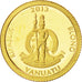 Vanuatu, 20 Vatu, Vitruvian Man, 2013, MS(65-70), Gold