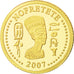 Togo, 1500 Francs, 2007, FDC, Oro