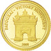 Coin, Lao, 500 Kip, 2008, Valcambi, MS(65-70), Gold, KM:160