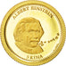 Papua New Guinea, 5 Kina, Albert Einstein, 2013, MS(65-70), Gold