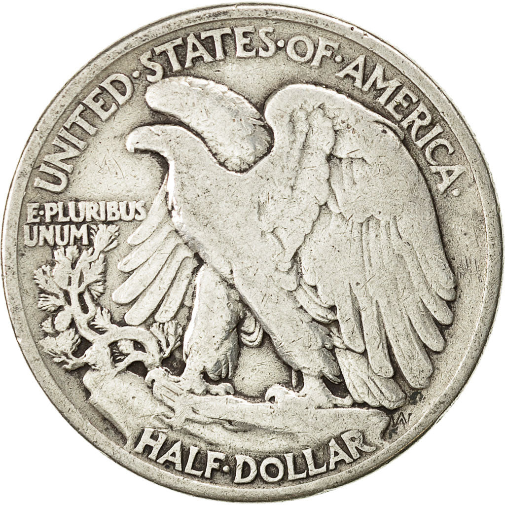 United States, Walking Liberty Half Dollar, 1942, Philadelphia, KM 142