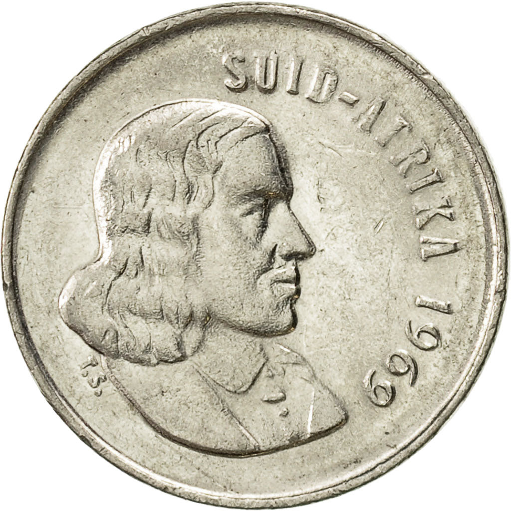 Monnaie, Afrique du Sud, 5 Cents, 1969, SUP+, Nickel, KM:67.1