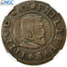 Coin, Spain, Philip IV, 16 Maravedis, 1664, Madrid, NGC, VF35, VF(30-35)