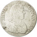 Coin, France, Louis XIV, Écu à la mèche longue, Ecu, 1649, La Rochelle