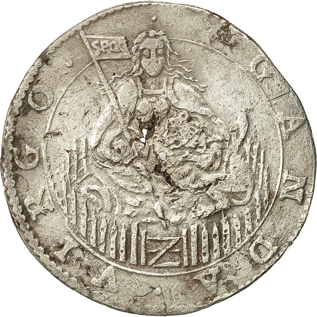 Spanish Netherlands, Token, AU(50-53), Silver, Feuardent:14427 var.
