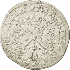 Coin, Spanish Netherlands, Flanders, Albert & Isabella, 1/4 Patagon, 1612-1621