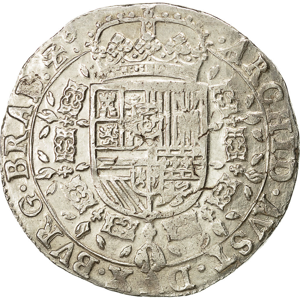 Coin, Spanish Netherlands, BRABANT, Philip IV, Patagon, 1631, Brabant