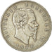 Münze, Italien, Vittorio Emanuele II, 5 Lire, 1876, Rome, SS, Silber, KM:8.4