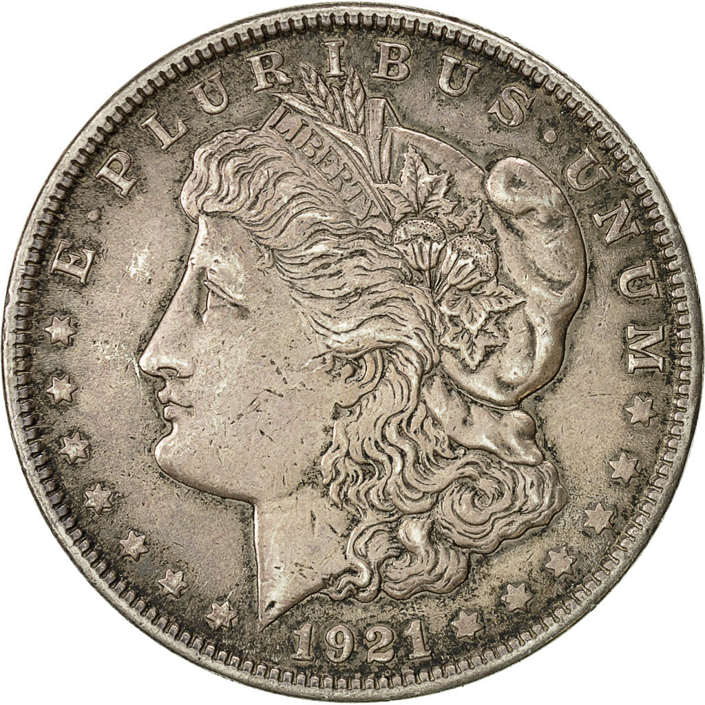 Moneda, Estados Unidos, Morgan Dollar, Dollar, 1921, U.S. Mint, Philadelphia