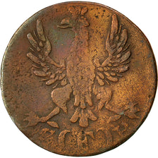 German States, FRANKFURT AM MAIN, Heller, 1819, VF(30-35), Copper, KM 301